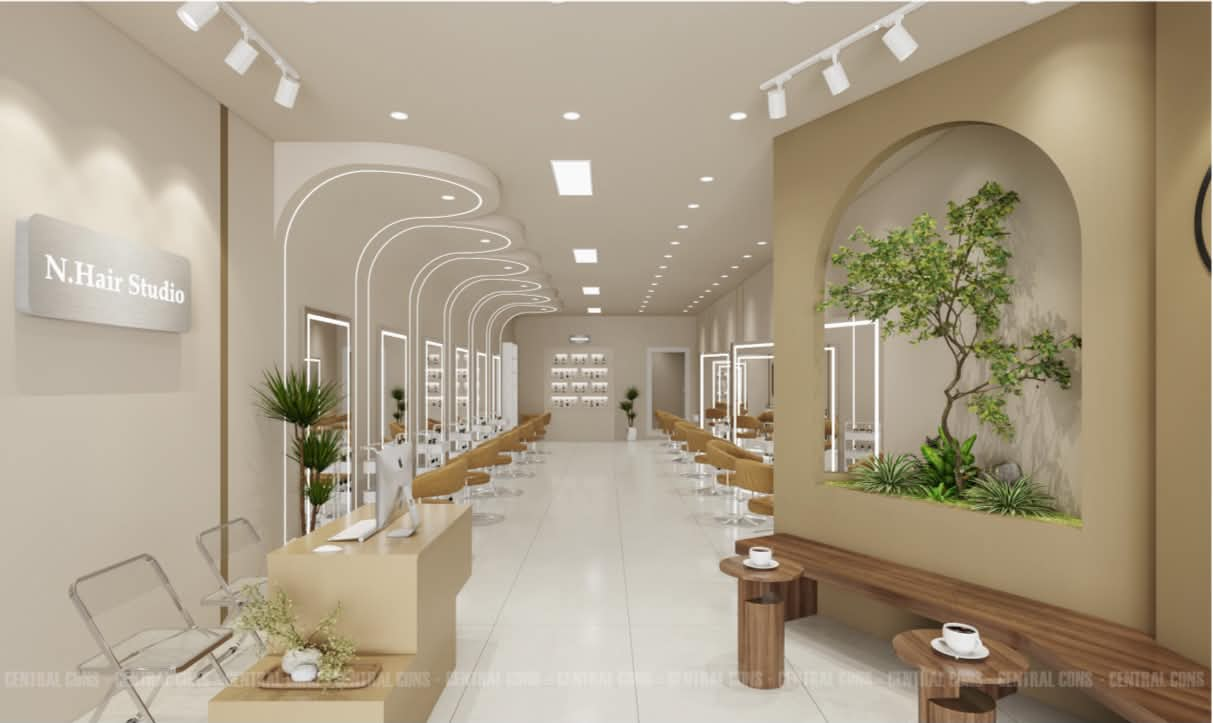 Không gian N HAIR STUDIO tại 36 Trần Phú, Đức Trọng
